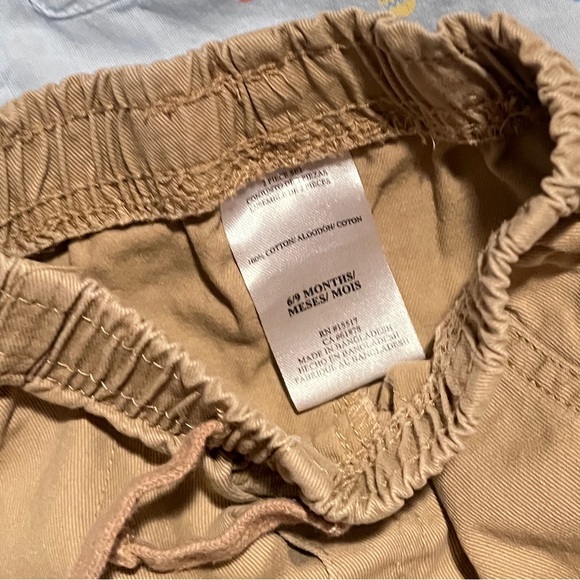 Infant short sleeve Easter button down and joggers - Picture 3 of 3